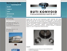 Tablet Screenshot of butikonvoidkft.com